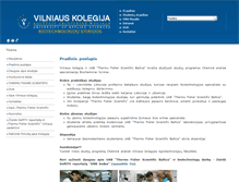Tablet Screenshot of biotech.viko.lt