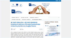 Desktop Screenshot of drauda.viko.lt